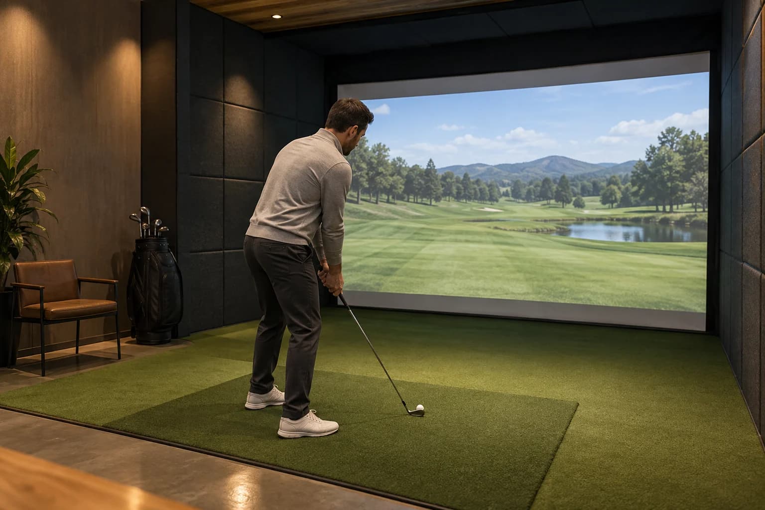 Can You Play a Golf Simulator Alone? Solo Guide